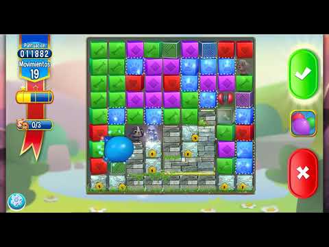 Pet Rescue Saga Nivel 2569 sin booster.-