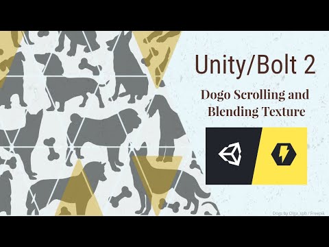 Unity with Bolt 2 - Scrolling and blending textures