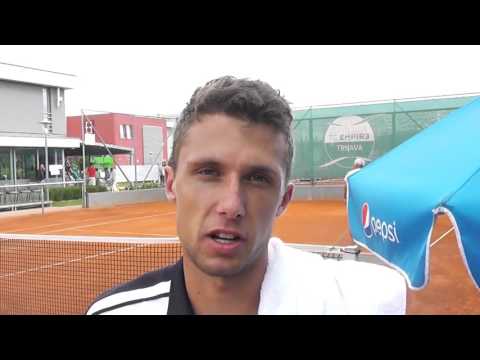 EMPIRE Futures Trnava 2017: interview, 1. kolo, Filipp KEKERCHENI (UKR) - Jiri VACHTL (CZE) 6-4 6-2