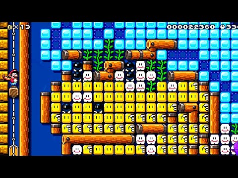 Super Mario Maker 2 🔧 Ludwigs Night of Terror 🔧 Klasflod