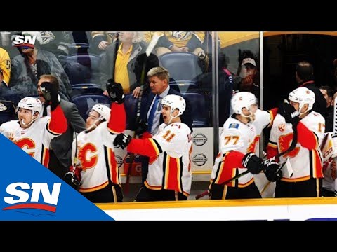 Flames Score Four Third Period Goals Against Predators To Force Overtime