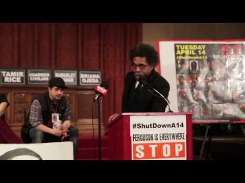 cornel west calls for protest on 4:14:15