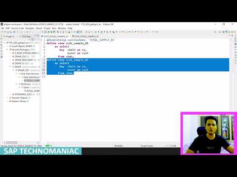 SAP CDS Introduction Part 2 - ABAP on HANA Course