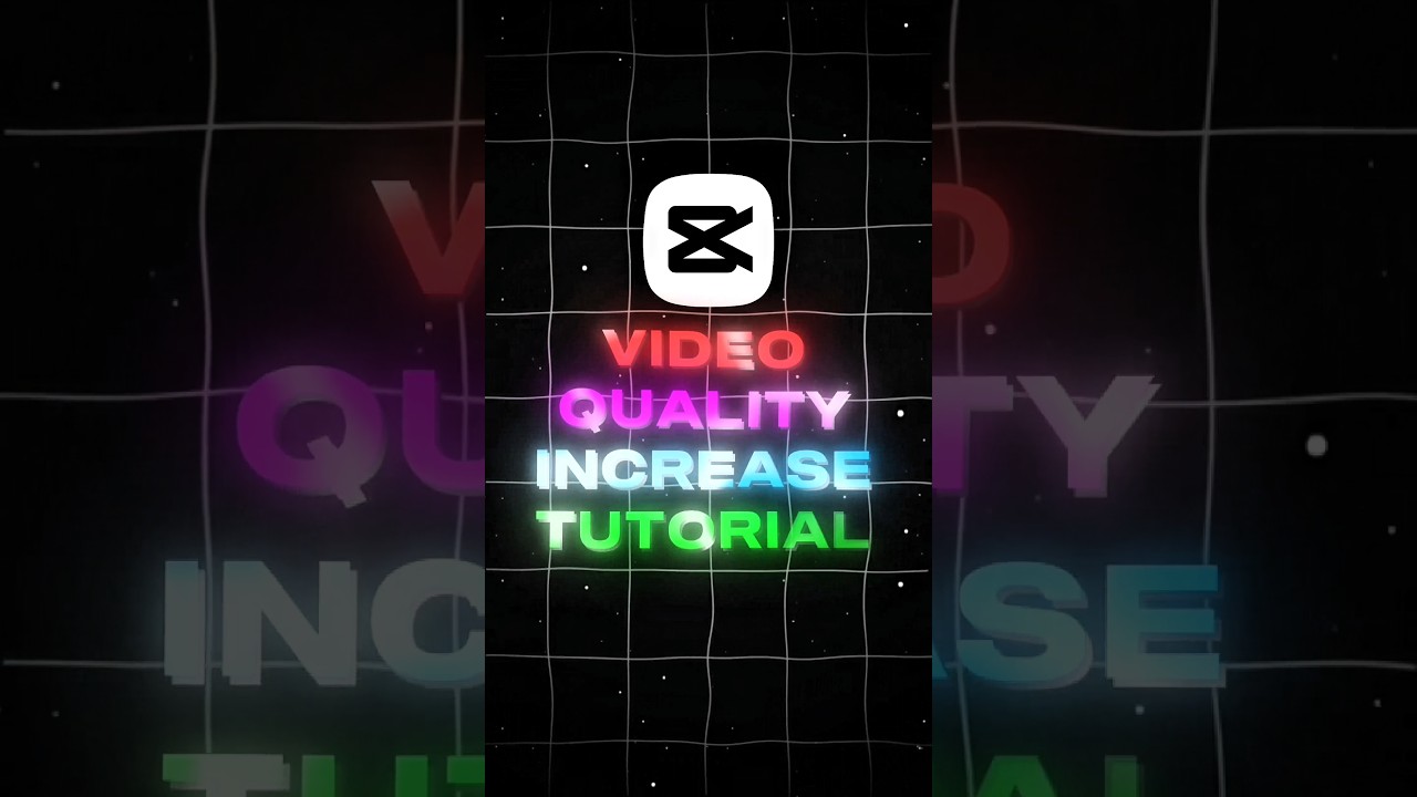 Video Quality Increase Tutorial 🤩 | Capcut Tutorial | #capcut #animeedit  #capcuttutorial