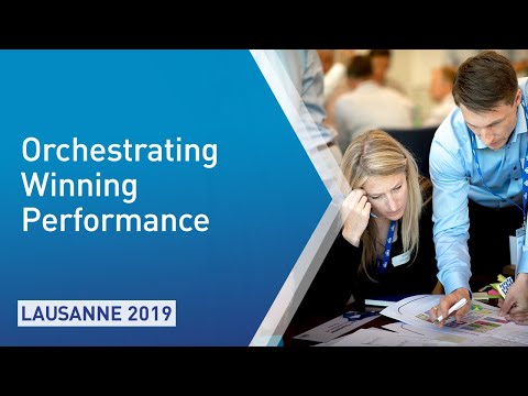 Welcome to Orchestrating Winning  Performance 2019