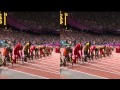 Jeux Olympiques Londres 100m Finale Usain Bolt 3D Stereo Olympic Games London