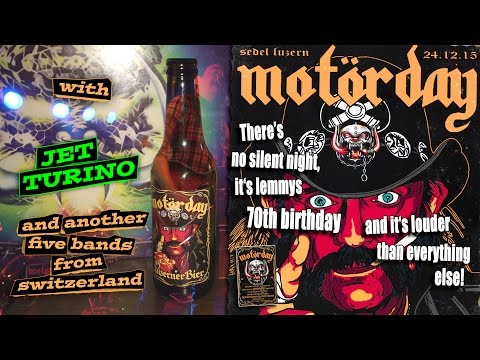 JET TURINO - ace of spades (MOTÖRDAY III, 24th Dec. 2015, SEDEL Luzern CH) Motörhead Cover Song