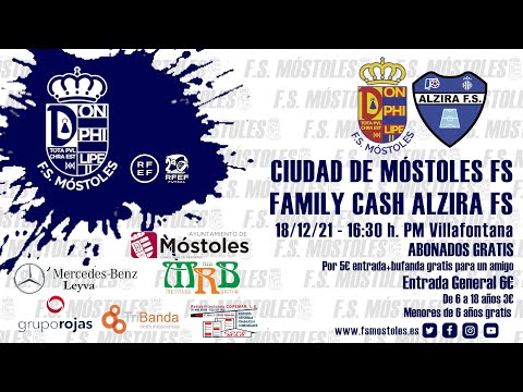 Ciudad de Móstoles FS Vs Family Cash Alzira FS