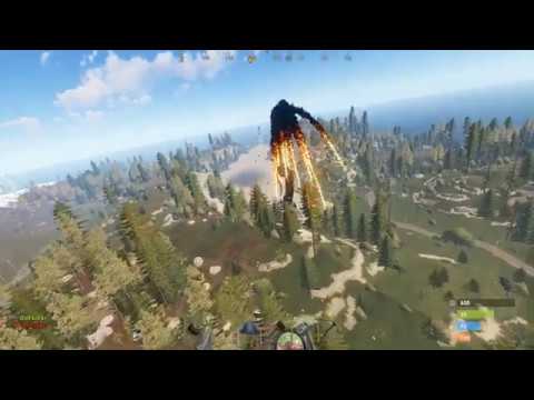 Bring down Rust Chinook and get private timed crate