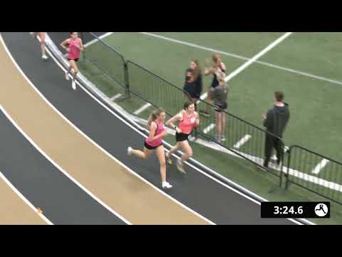 Girls 1 Mile Section 2 - Tennessee Indoor State Championships 2025 [Full Race Replay]