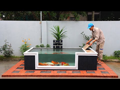 How to make a simple fish tank - Aquarium design