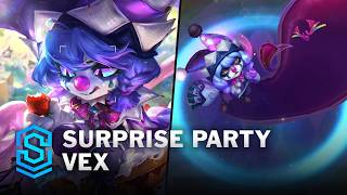 Surprise Party Vex Skin Spotlight - Pre-Release - PBE Preview - League of Legends