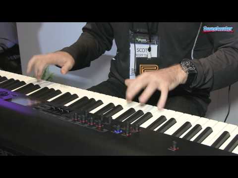 Roland RD-800 88-key Stage Piano Demo - Sweetwater at Winter NAMM 2014