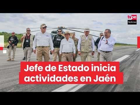 Presidente Balcázar llega a Jaén para atender demandas de la población de Cajamarca