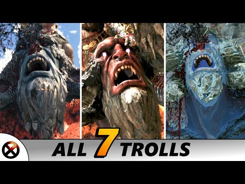 GOD OF WAR RAGNAROK All Troll Locations (All 7 Troll Boss Locations) GoW 5 Ragnarok