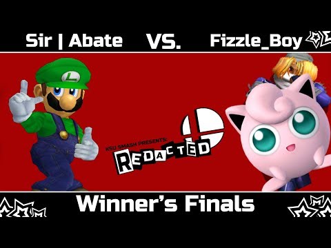 KSU Smash Presents: REDACTED - Abate (Luigi) vs. Fizzle_Boy (Puff, Sheik) - Winner's Finals