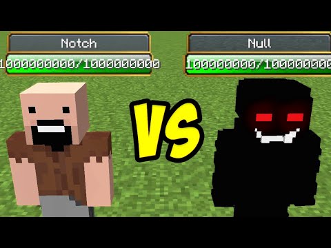 Notch vs Null in minecraft