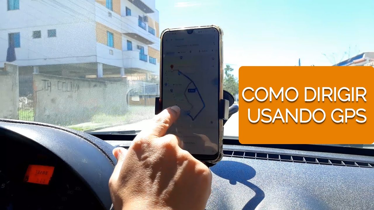Como dirigir usando o GPS