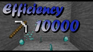 Minecraft Java: Cum sa faci un pickaxe cu efficiency 10000 (Folosind Comenzi)