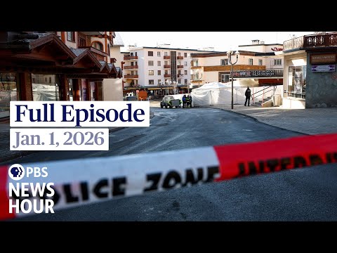 PBS News Hour full episode, Jan. 1, 2026