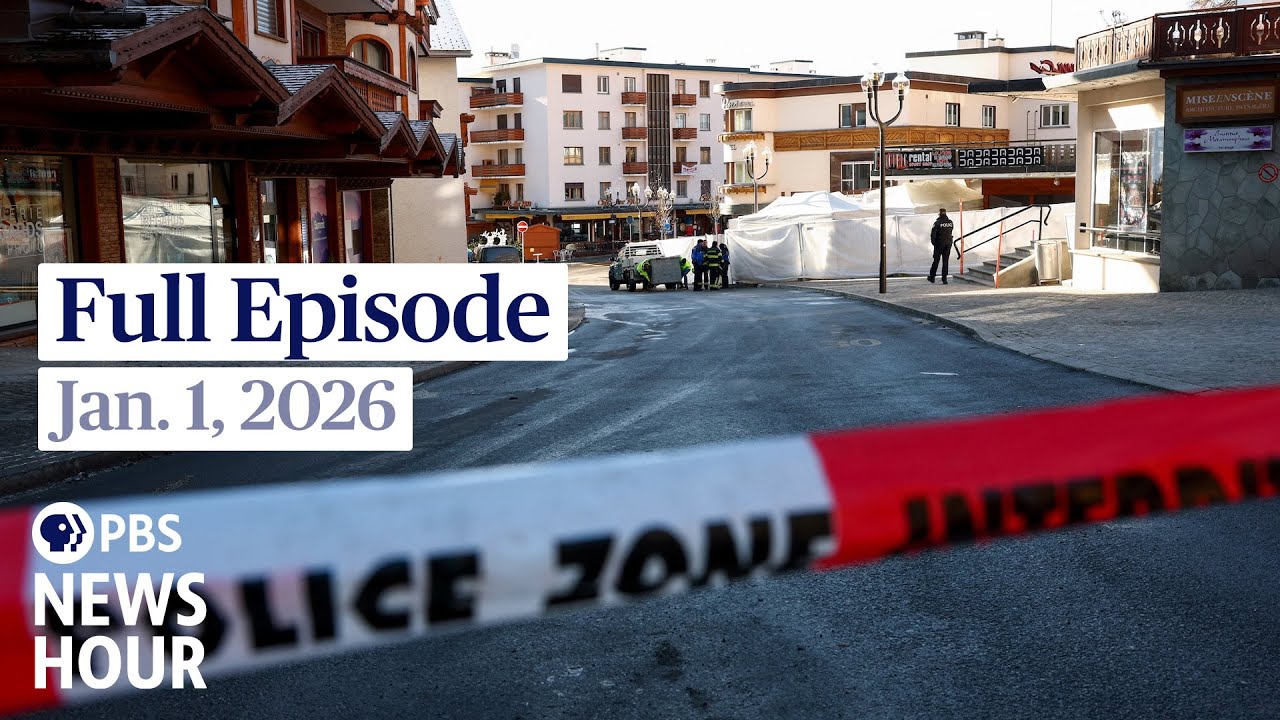 PBS News Hour full episode, Jan. 1, 2026