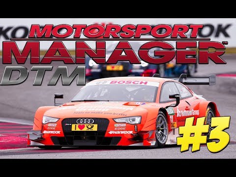MOTORSPORT MANAGER DTM | #3 AUDI SPORT TEAM ROSBERG | GAMEPLAY ESPAÑOL