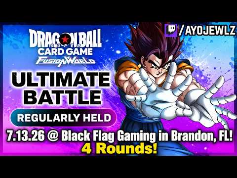 DBS Fusion World | Ultimate Battle @ Black Flag Gaming! | 7.13.26
