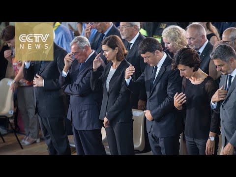 Italy holds state funeral for earthquake victims as death toll rises to 291