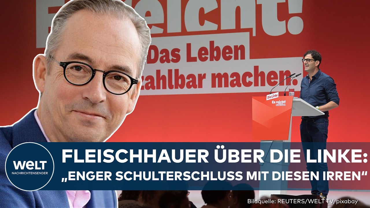 KOMMENTAR: „Enger Schulterschluss mit diesen Irren“ – Jan Fleischhauer rechnet mit der Linken ab