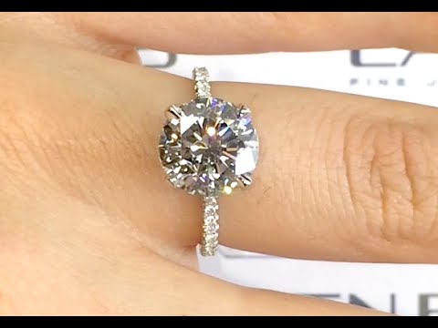 3.00 ct Round Diamond Engagement Ring