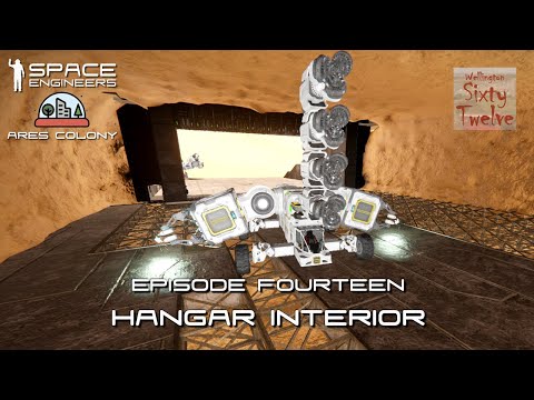Ares Colony EP14 - Hangar Interior (Space Engineers)