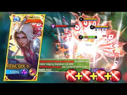 LING FASTHAND SUPER AGGRESSIVE WITH 19 KILLS - Mobile Legends
