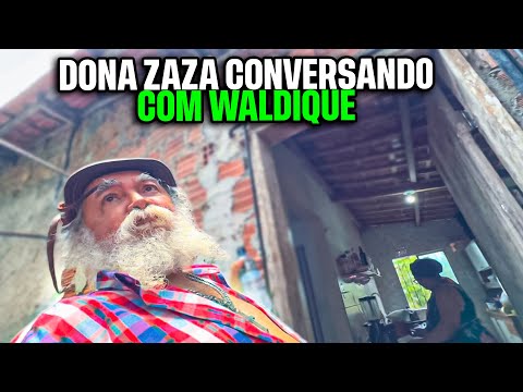 LUIZ DO SOM PEGOU DONA ZAZA CONVERSANDO COM WALDIQUE DO FERRO VELHO | LUIZ DO SOM 