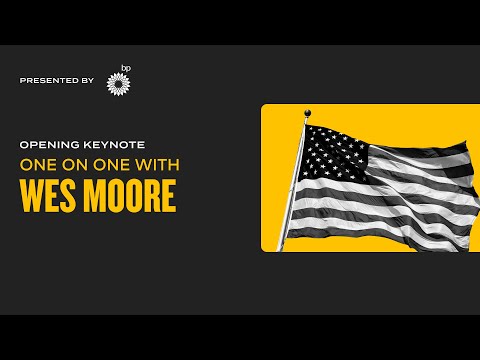 Opening Keynote: One on One with Wes Moore