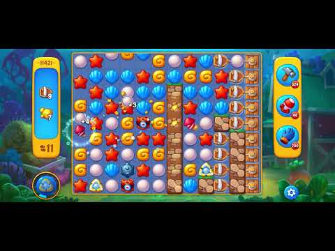 Fishdom level 11421 no boosters フィッシュダム ノーマル