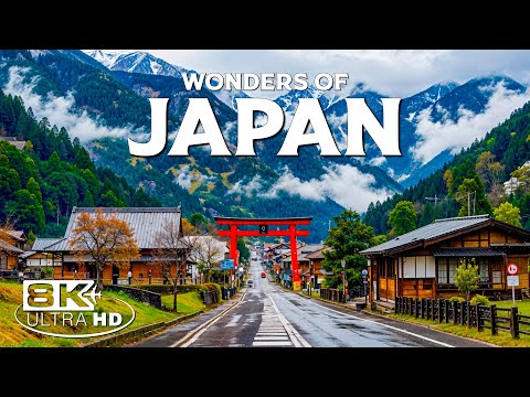 Wonders of Japan | Timeless Temples, Lively Cities, and Scenic Landscapes | Travel 8K UHD Video