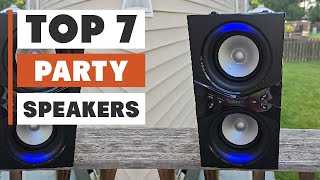 Top 7 Party Speakers You Need for Your Next Event