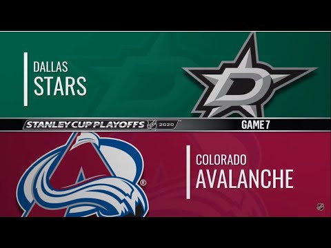 Stars vs. Avalanche - All Goals 4.9.2020 (NHL Play-Off Second Round GAME 7)