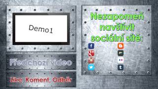 Závěrečná obrazovka ~ motiv poškrábaného kovu s nýtováním ~ Česky ᴴᴰ