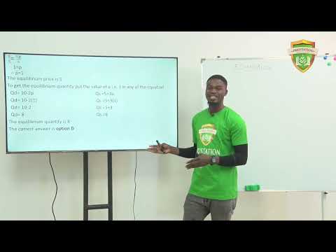 Economics: 2023 JAMB/ UTME Tutorials (Episode 1 of 5) Teaches how to answer past and new questions