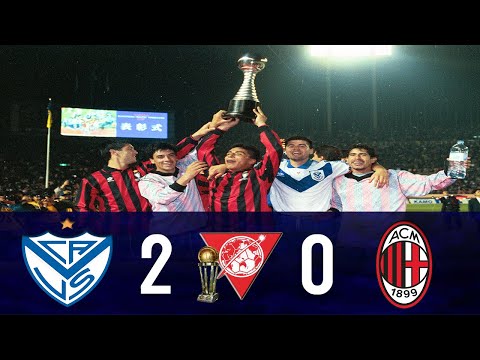 Vélez Sarsfield 2-0 Milan | Copa Intercontinental 1994 | VÉLEZ CAMPEÓN DEL MUNDO | Resumen y goles