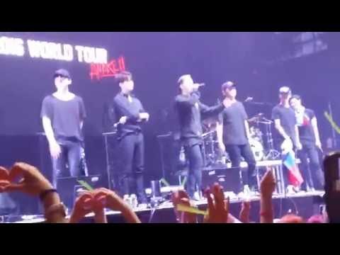 [RUS SUB] B.A.P Live on Earth 2016 MOSCOW AWAKE! 20160517 - Goodbye talking + Excuse me