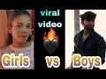 Girls vs boys👧| Boys vs girls💔| Girls attitude🔥| Boyattitude🤯| Gouravch2💯 | attitude |Shayari pglu
