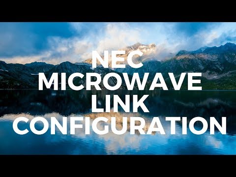 NEC MICROWAVE MINILINK CONFIGURATION