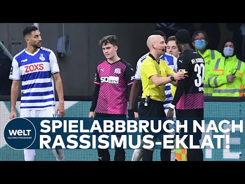 RASSISMUS-EKLAT: Drittligaspiel zwischen Duisburg und Osnabrück abgebrochen I WELT INTERVIEW