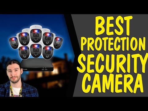 BEST protection from a SECURITY CAMERA?