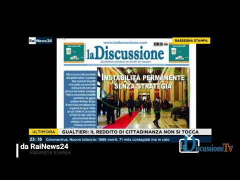 Rassegna stampa RaiNews24 del 18/02/2020