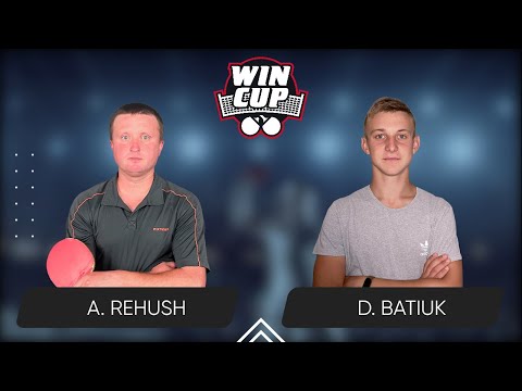 12:45 Andrii Rehush - Dmytro Batiuk West 2 WIN CUP 12.02.2024 | TABLE TENNIS WINCUP