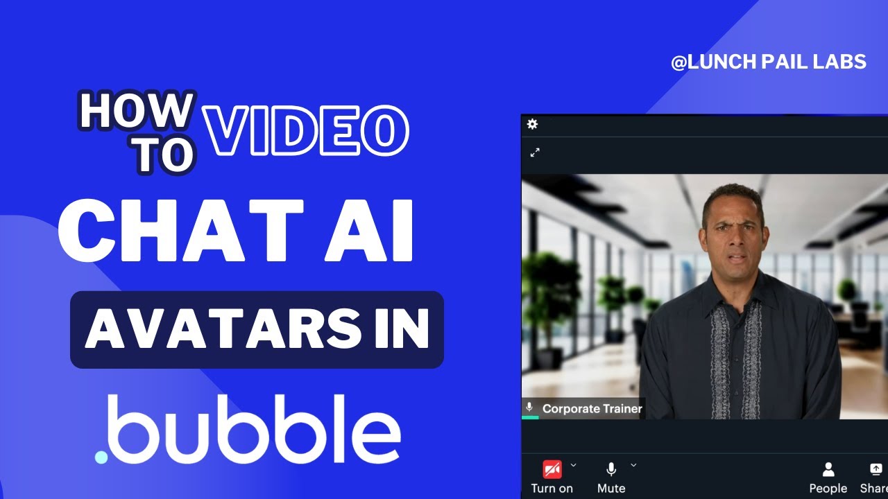 Chat with AI video avatars in your Bubble App