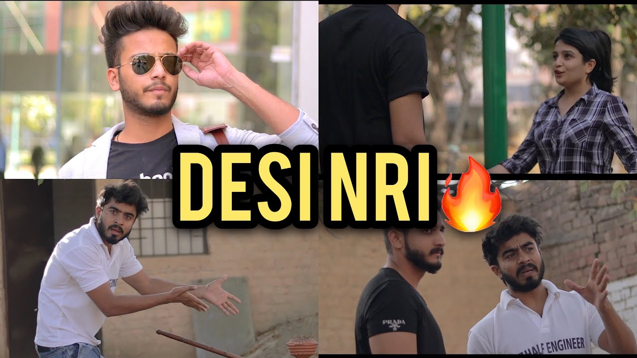 A DAY WITH DESI NRI - | Elvish Yadav |